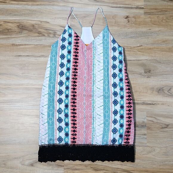 🔹️NWT Voom Multicolored Sleeveless Dress XSmall - Picture 1 of 12